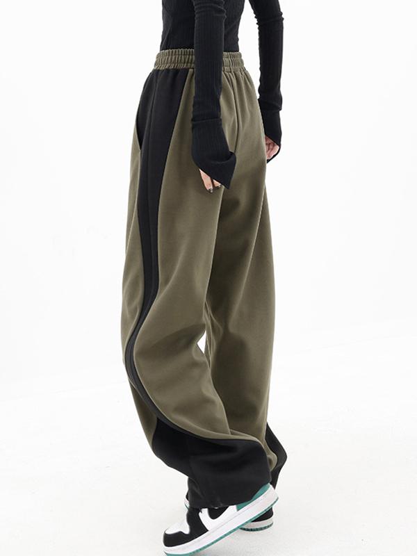 Street Stitching Sweatpants Product Image