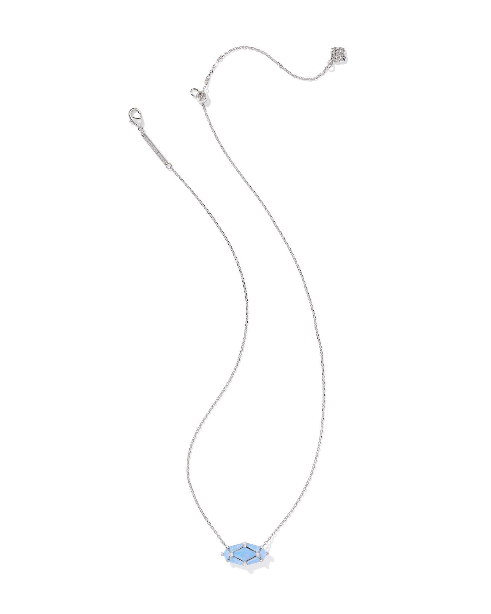 Lindy Rae Elisa Silver Short Pendant Necklace Product Image