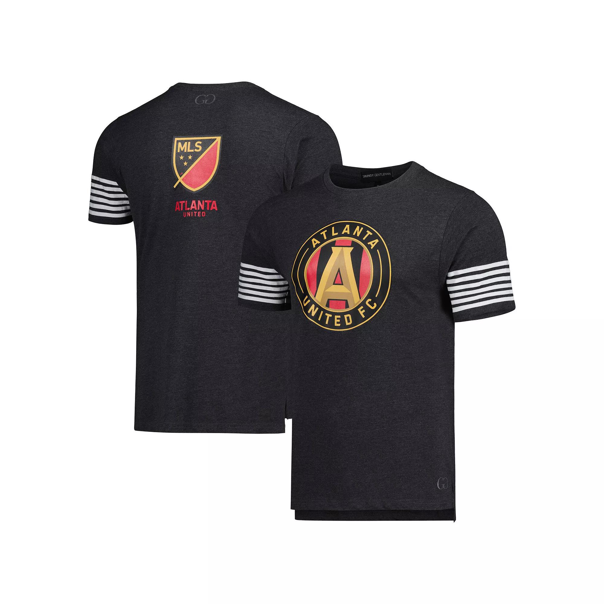 Men's Grungy Gentleman Charcoal Atlanta United FC T-Shirt,  Product Image
