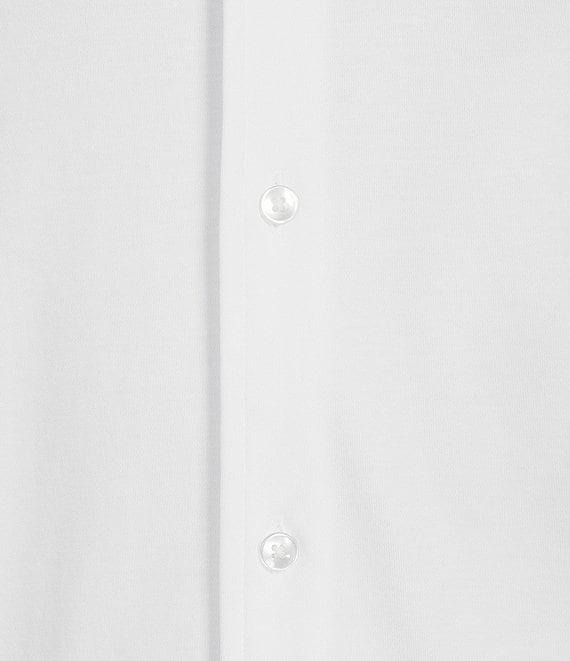 Daniel Cremieux Signature Label Solid Short Sleeve Coatfront Shirt Product Image