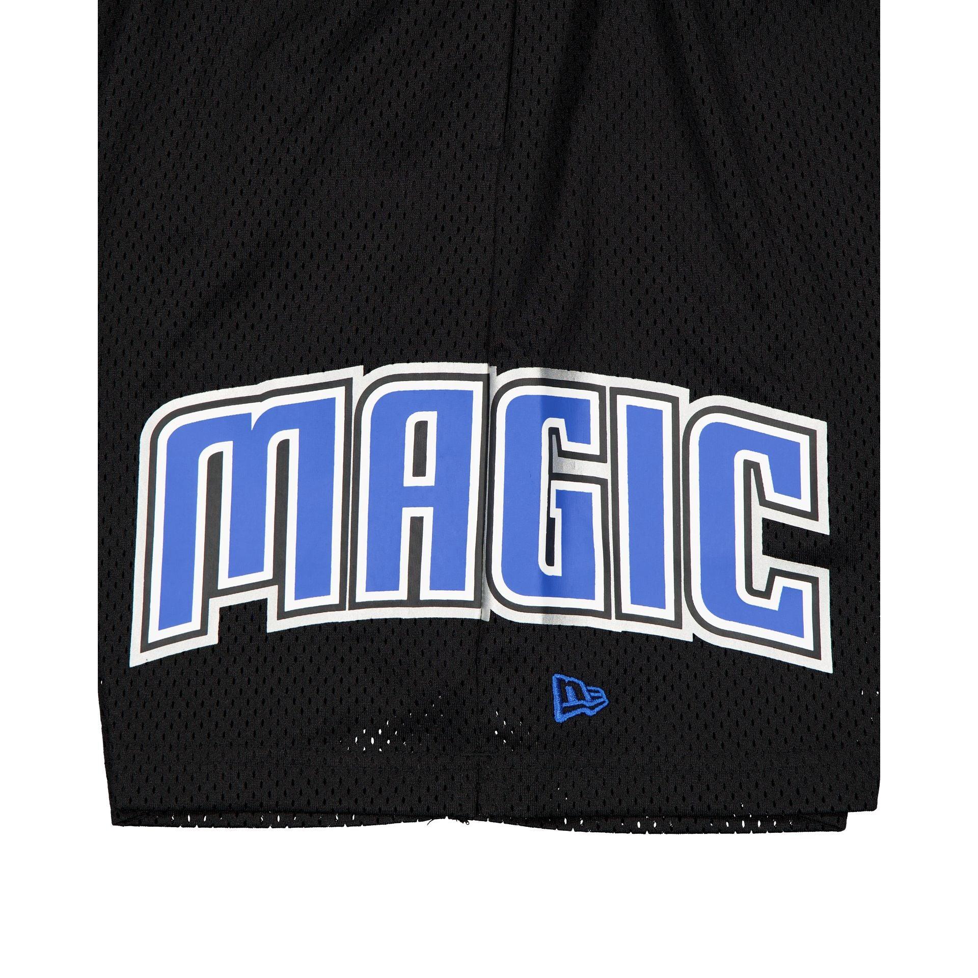 Orlando Magic Mesh Black Shorts Male Product Image