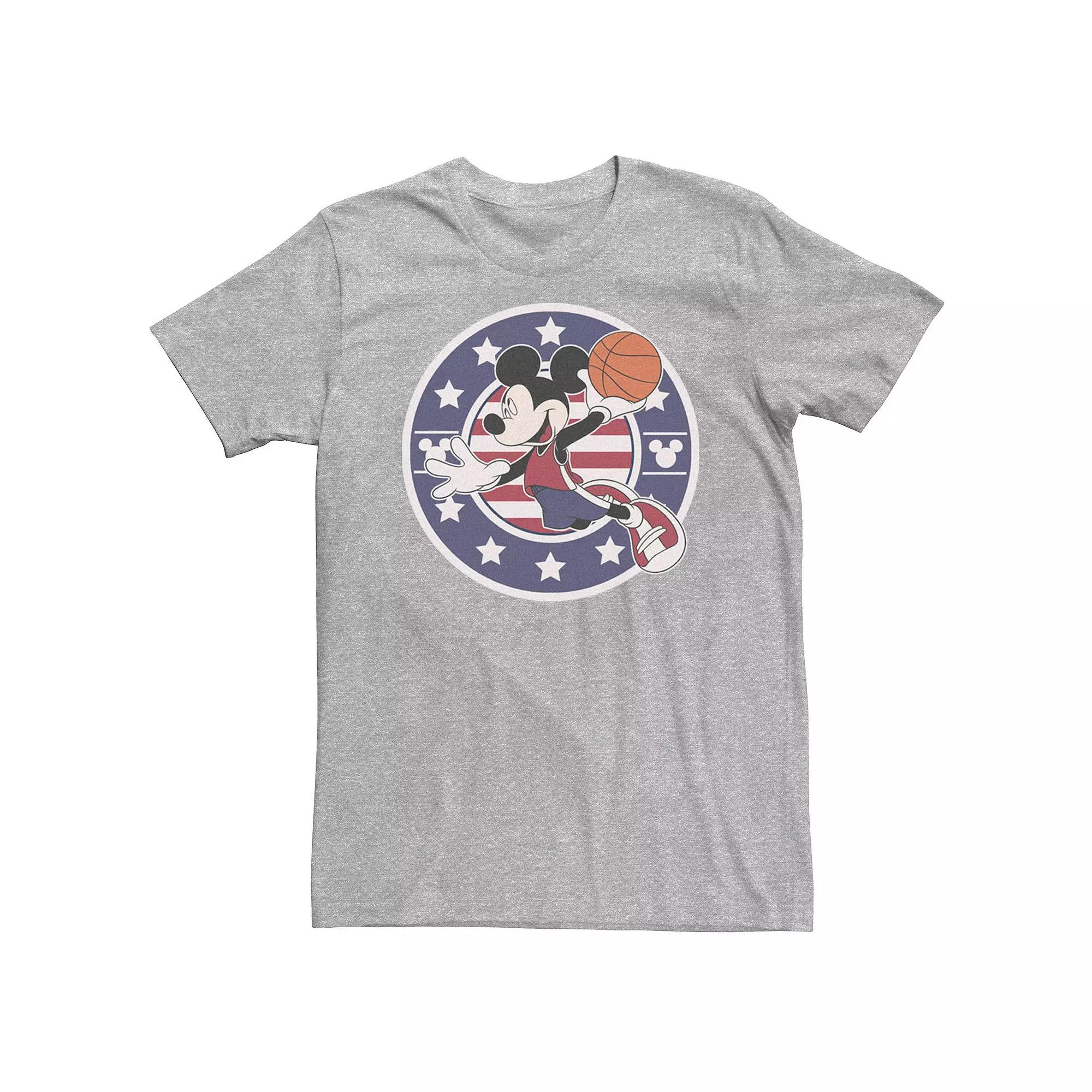 Men's Mickey Classic Basketball Americana Sport Tee,  Product Image