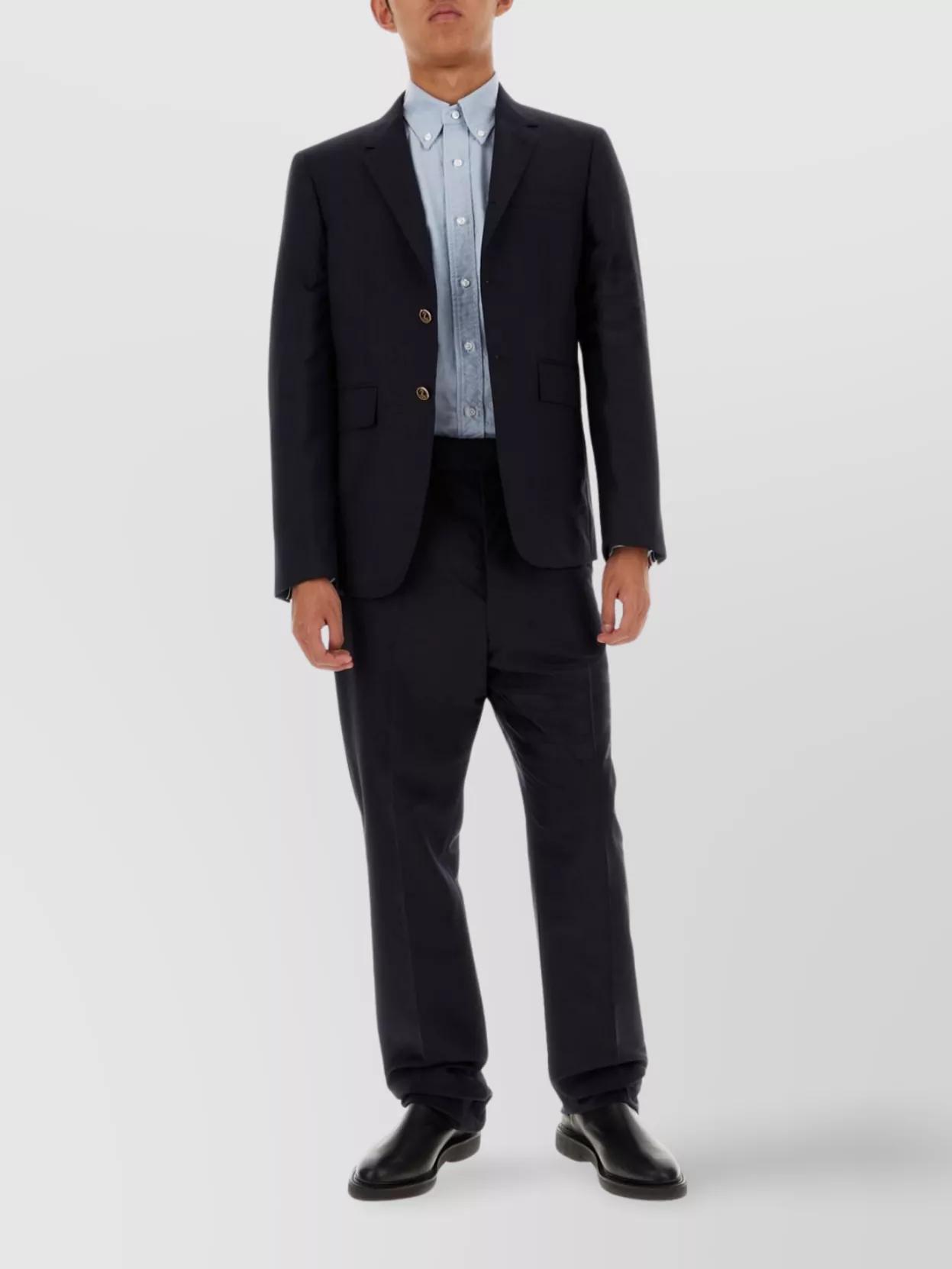 Thom Browne Men's Classic Fit Cotton Button-Down Shirt Product Image