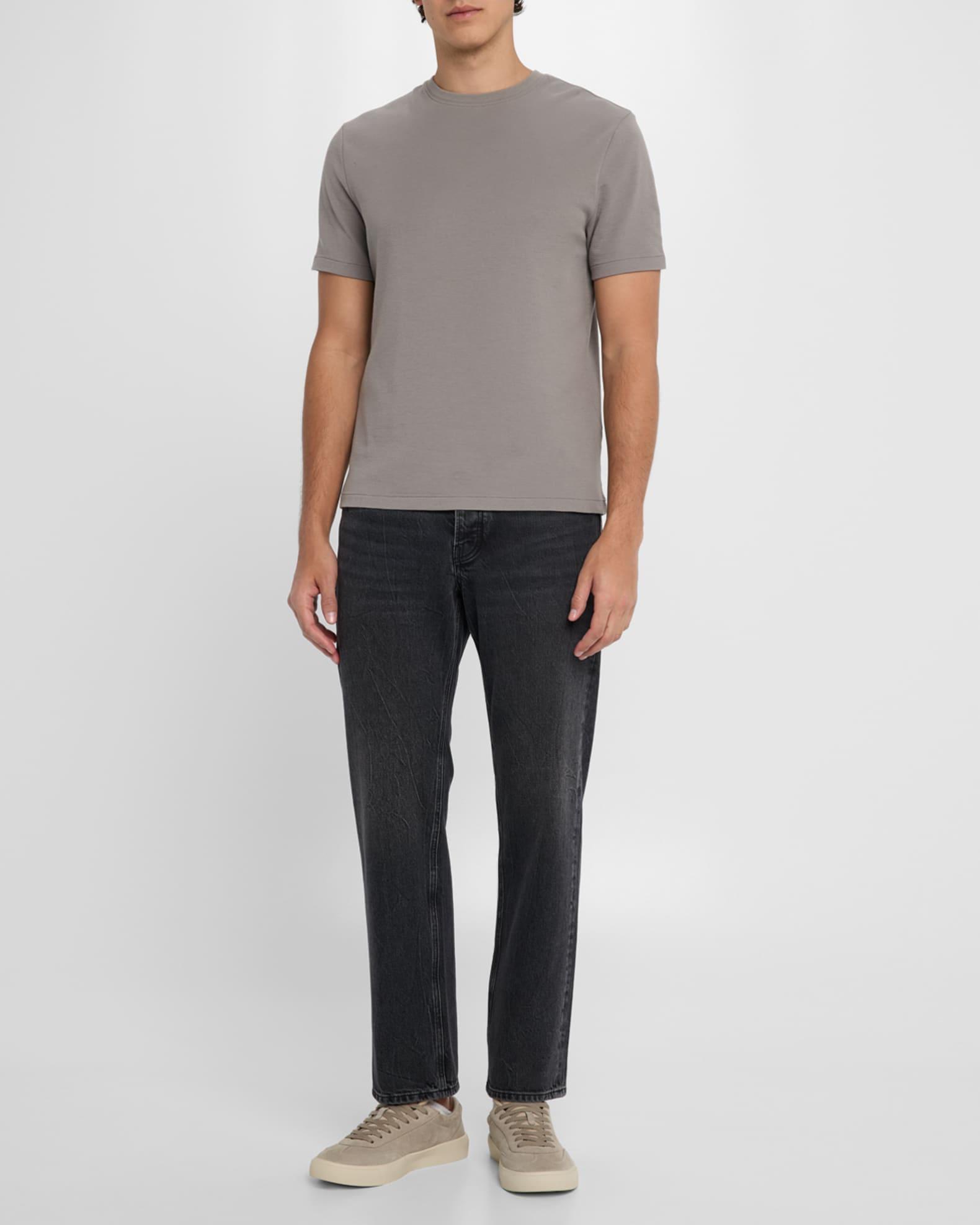 Men's Washed Straight-Leg Jeans Product Image