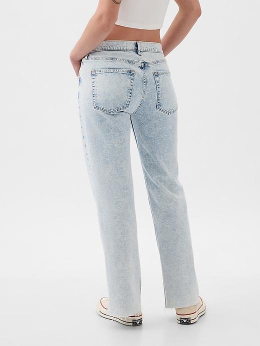 Mid Rise 90s Loose Jeans Product Image