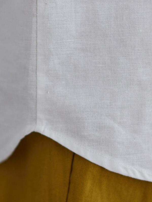 Artistic Retro Contrast Color Cropped Blouse Product Image