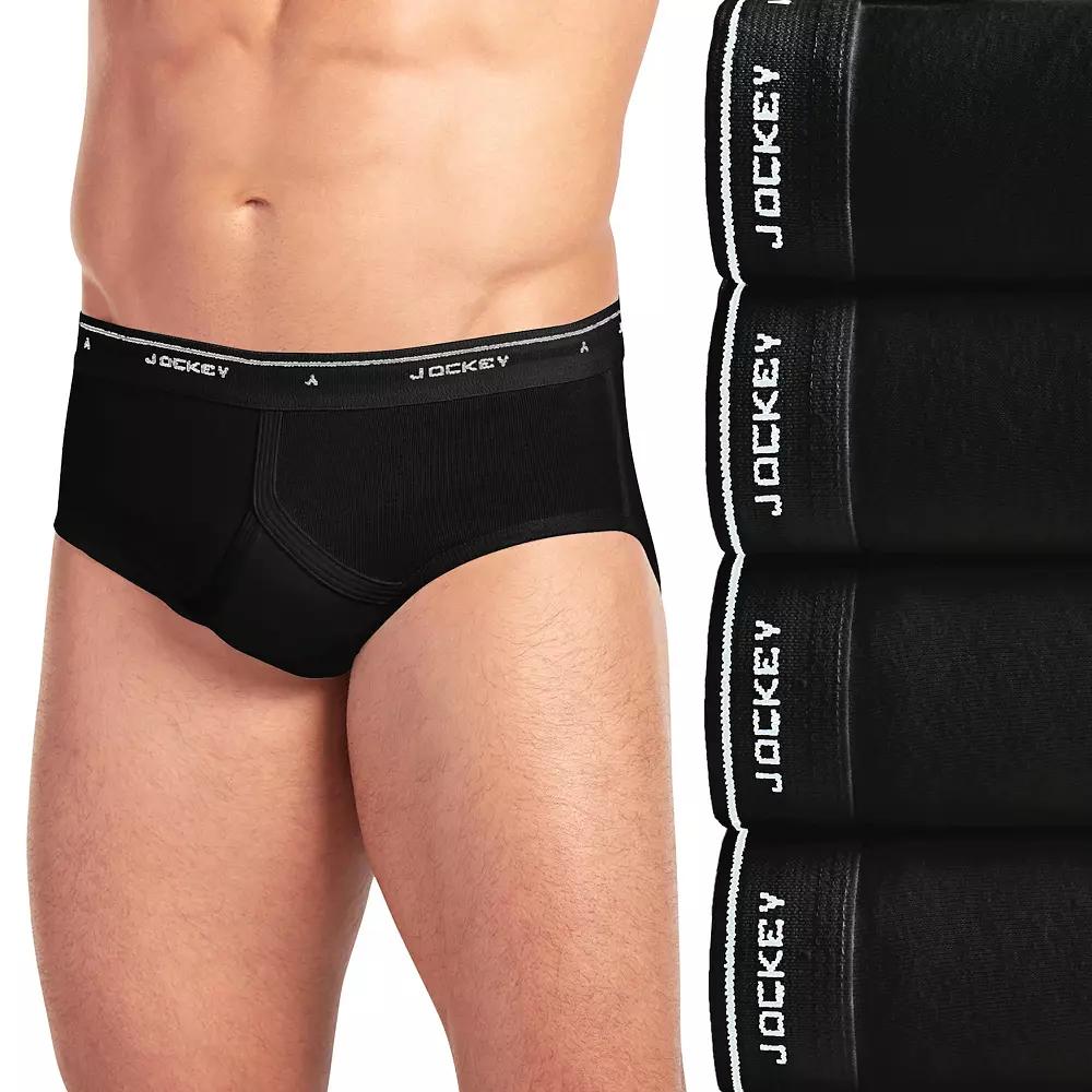 Men's Jockey® 4-pack Classic Low-Rise Briefs,  Product Image