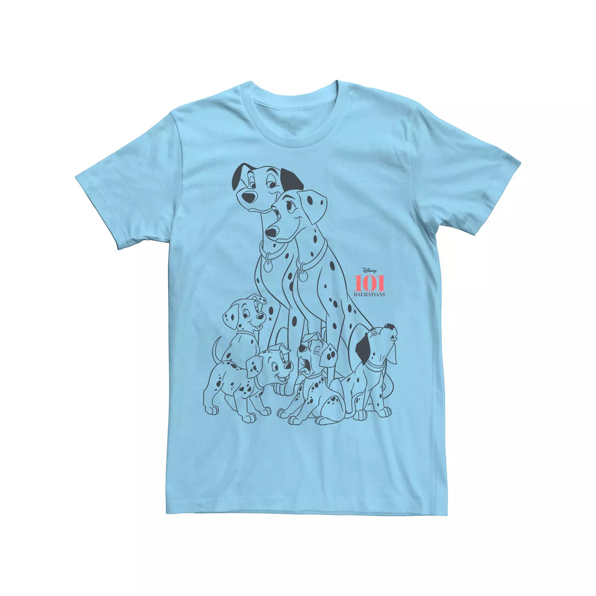 Disney's 101 Dalmatians Men's Family Group Shot Tee,  Product Image