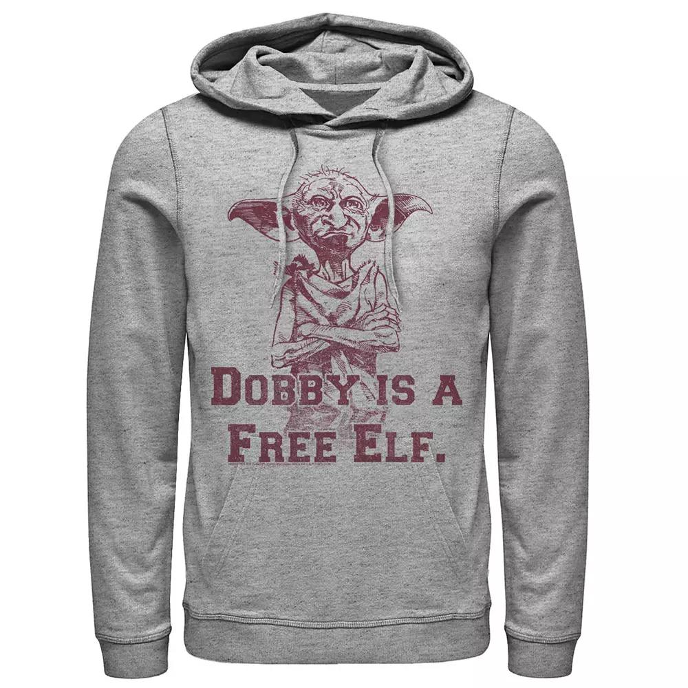 Men's Harry Potter Dobby Is A Free Elf Sketch Graphic Pullover Hoodie,  Product Image