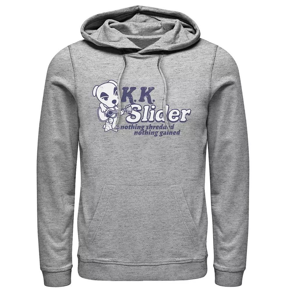Men's Animal Crossing K.K. Slider Nothing Shredded Nothing Gained Hoodie,  Product Image