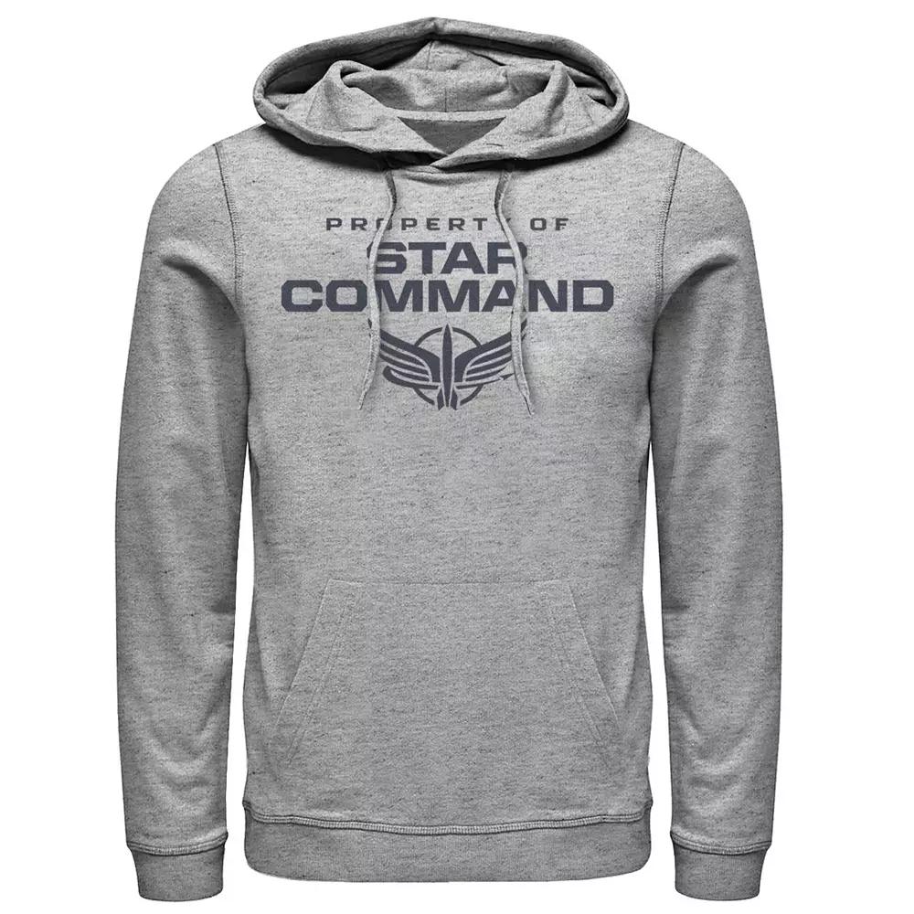 Disney / Pixar's Lightyear Men's Property Of Star Command Logo Hoodie,  Product Image