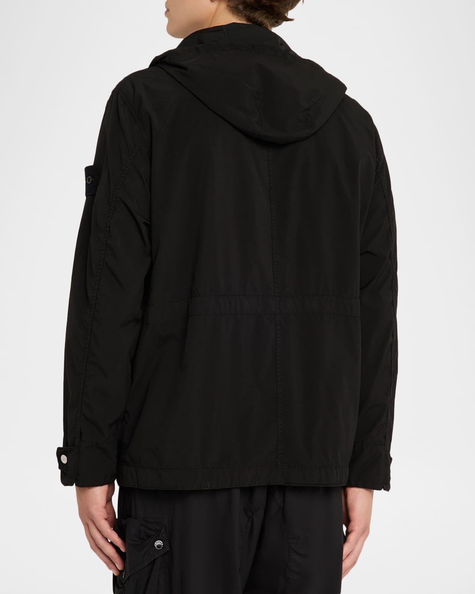 Men's Lightweight Water Resistant Short Parka Product Image