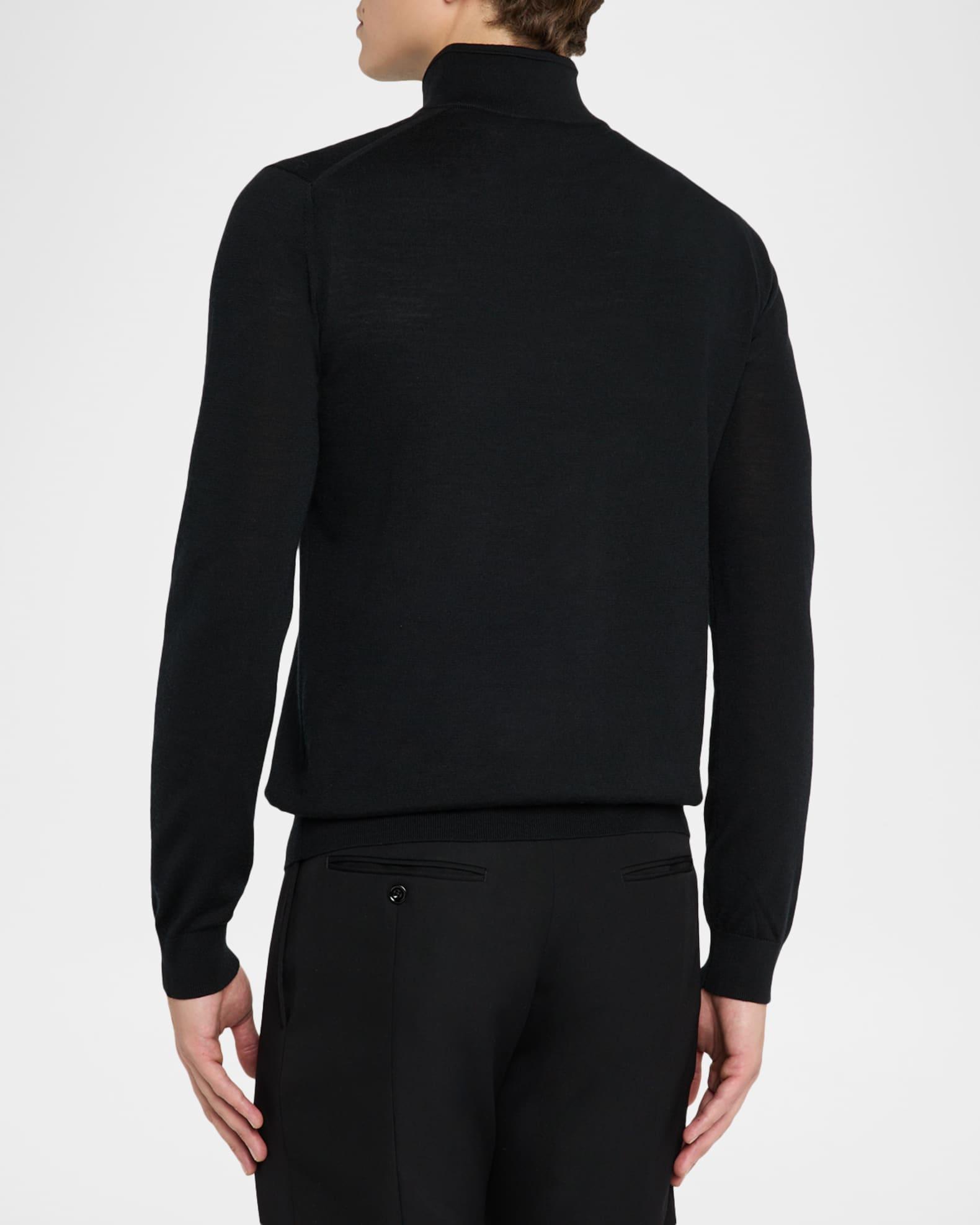 Men's Merino Wool Half-Zip Sweater Product Image