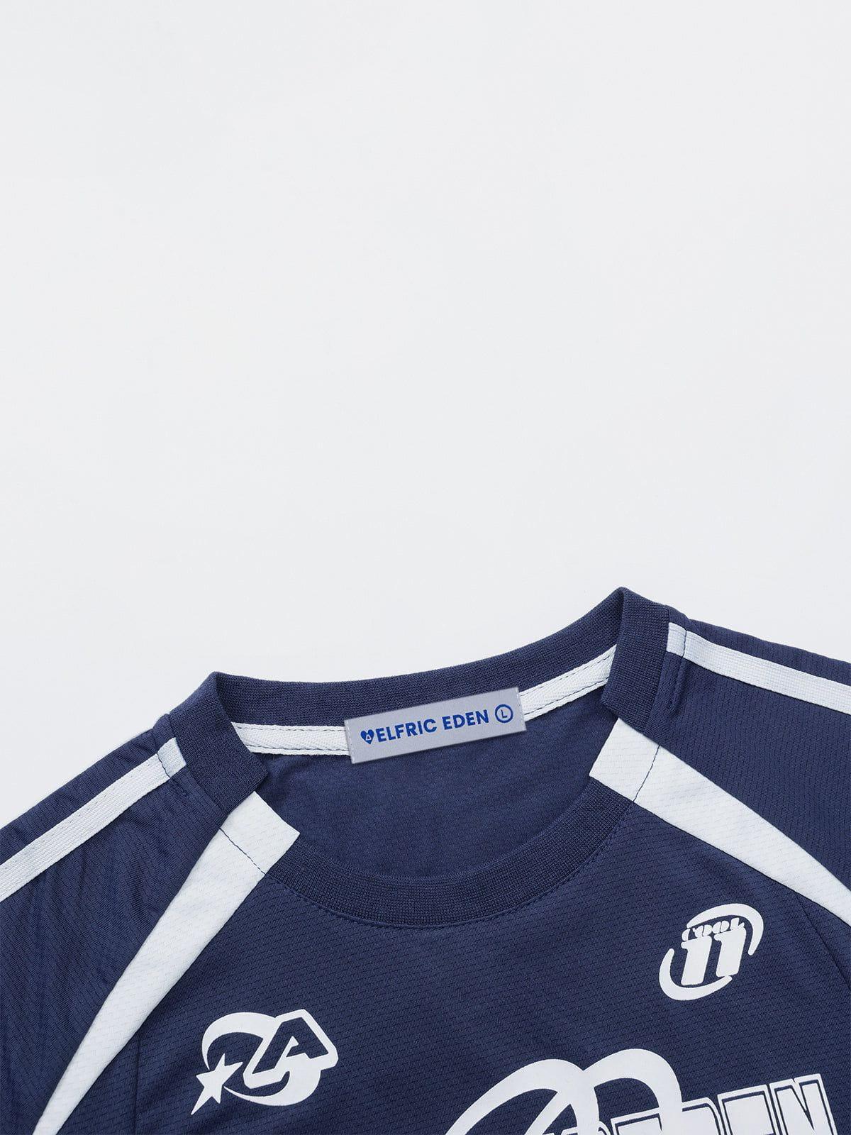 Aelfric Eden Color Blocking Basic Soccer Jersey Product Image