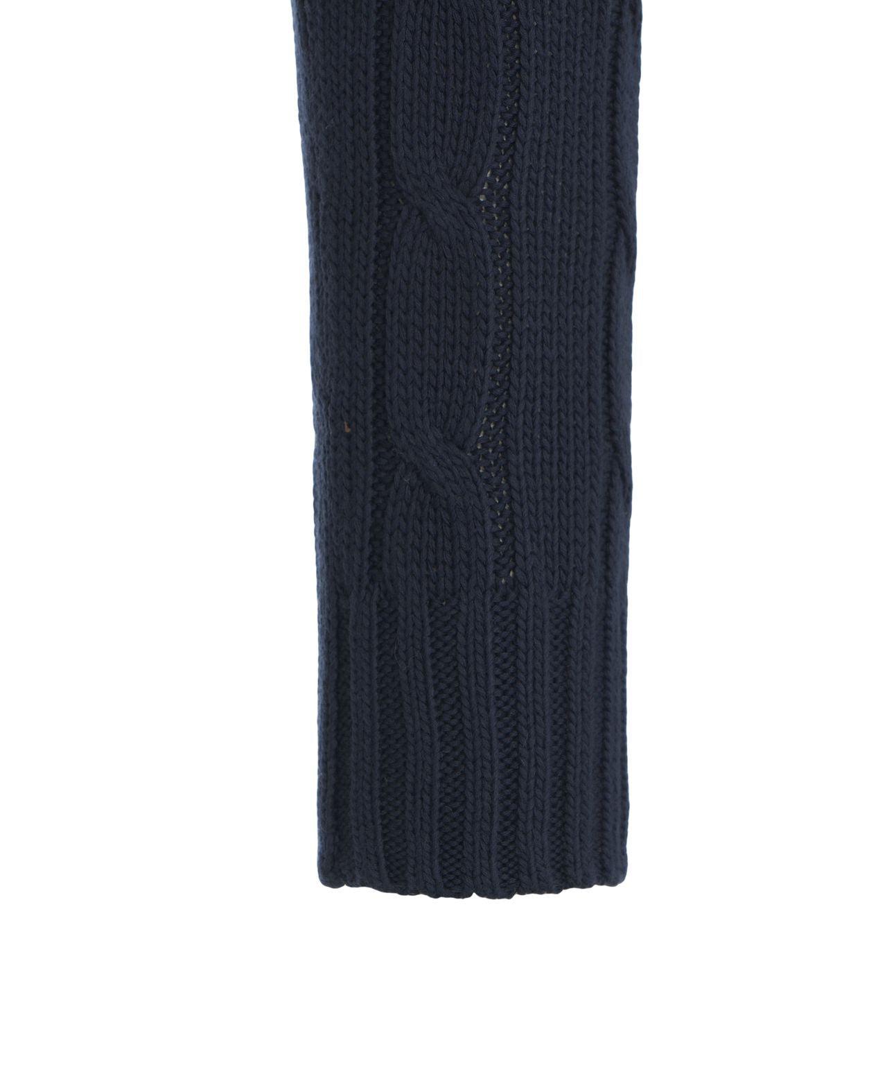 Short cable knit sweater Product Image