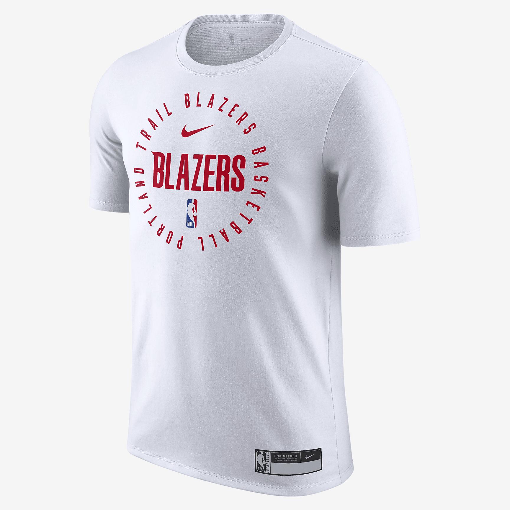 Portland Trail Blazers Nike Mens Dri-FIT NBA T-Shirt | HF1722-100 Product Image