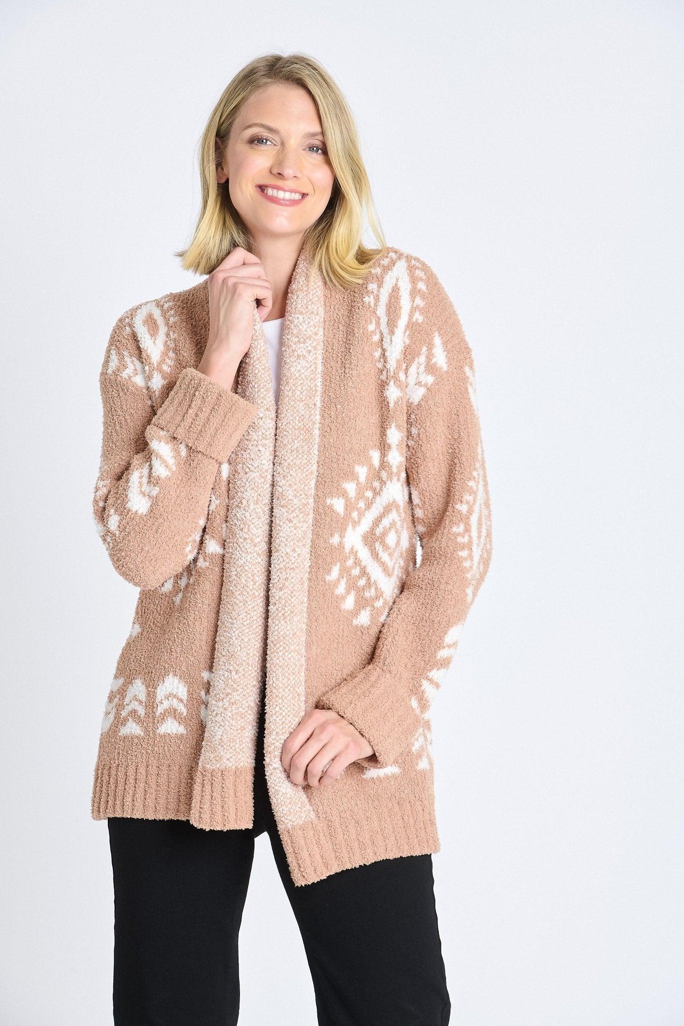 Cozy Sherpa Cardigan Product Image
