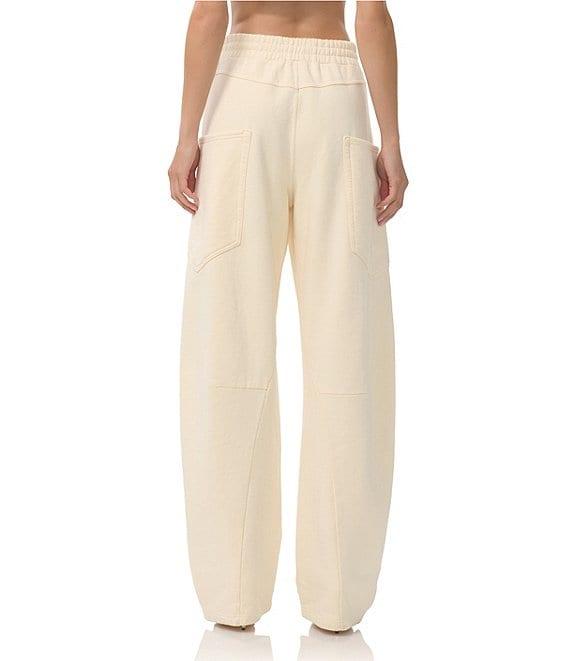 AFRM Ryan Coordinating Barrel Leg Fleece Sweatpants Product Image