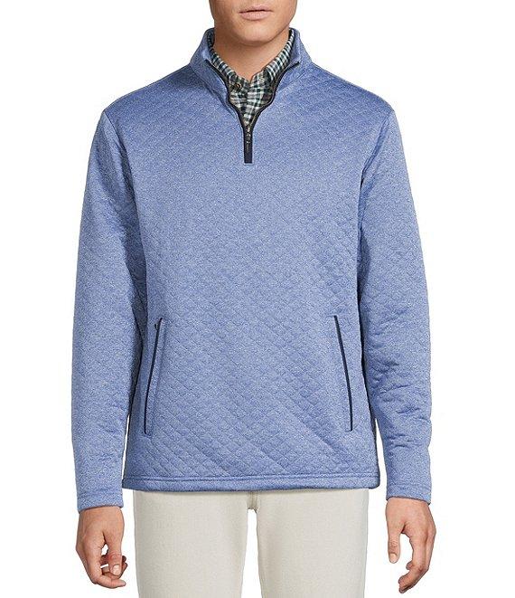 Cremieux Blue Label Quilted Quarter-Zip Pullover Product Image