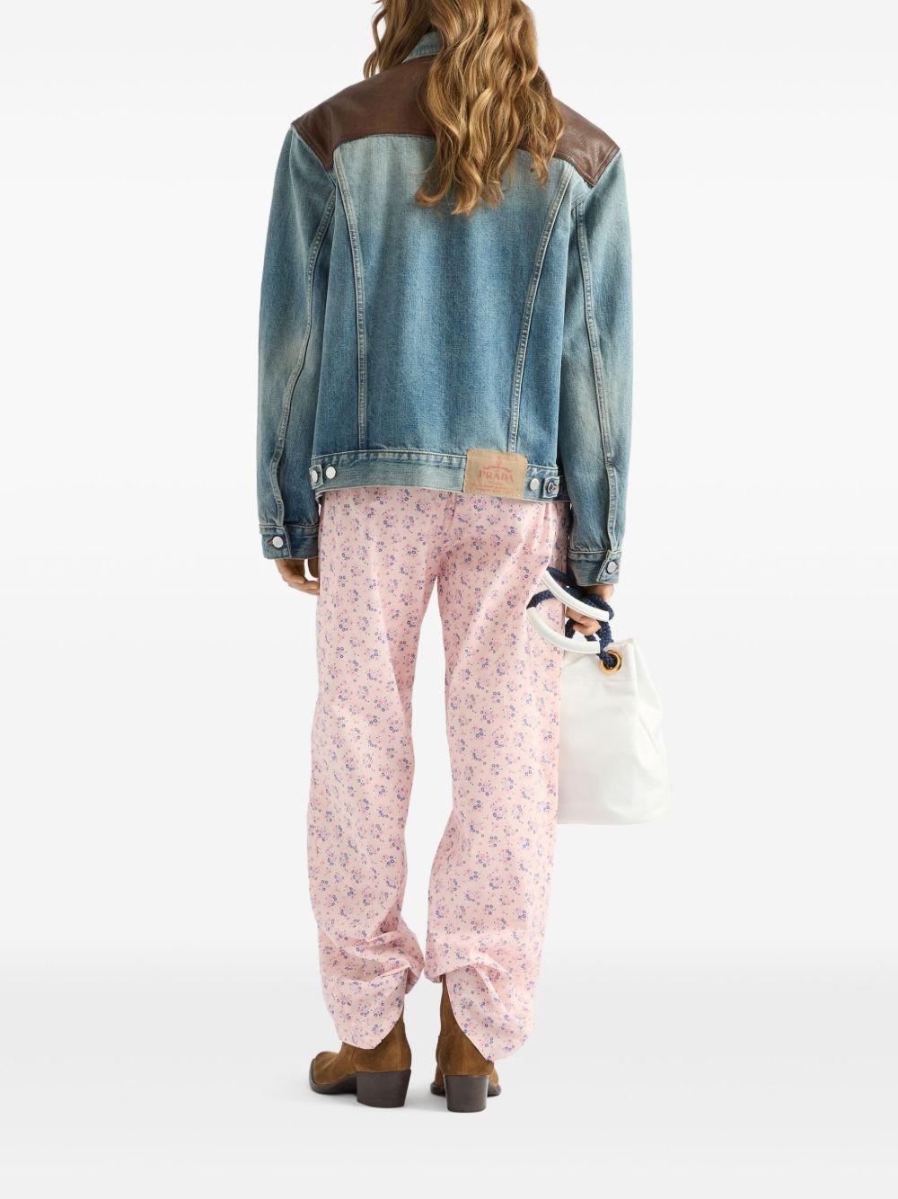 contrast-panel jacket Product Image