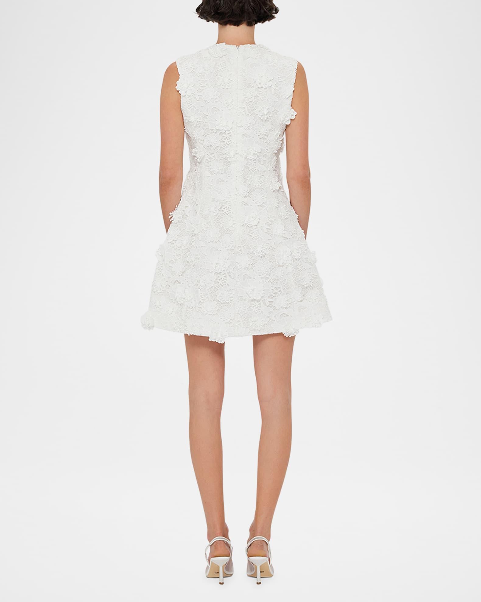 Briana Floral Applique Lace Mini Dress Product Image