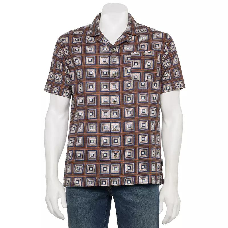 Men's Reverse Threads Men's Reverse Threads Rowan Print Button Down-Shirt,  Product Image