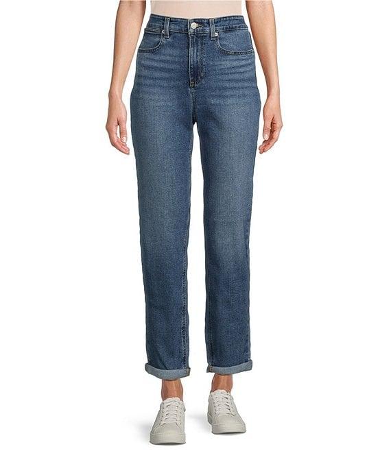 L.L.Bean 207 Vintage High Rise Straight Leg Boyfriend Jeans Product Image