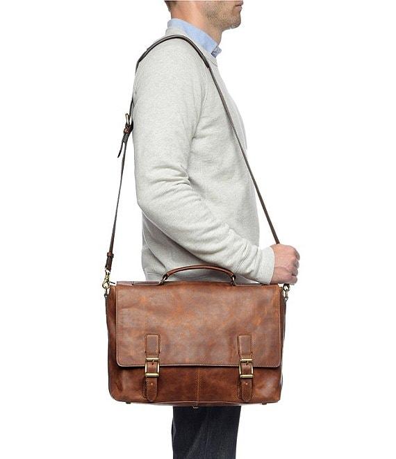 Frye Logan Top Handle Leather Briefcase Product Image