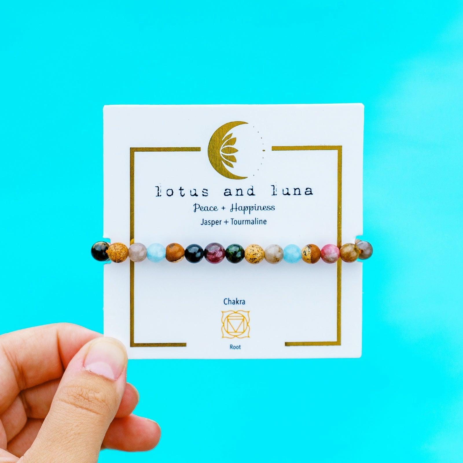 Peace + Happiness 6mm Healing Bracelet Product Image