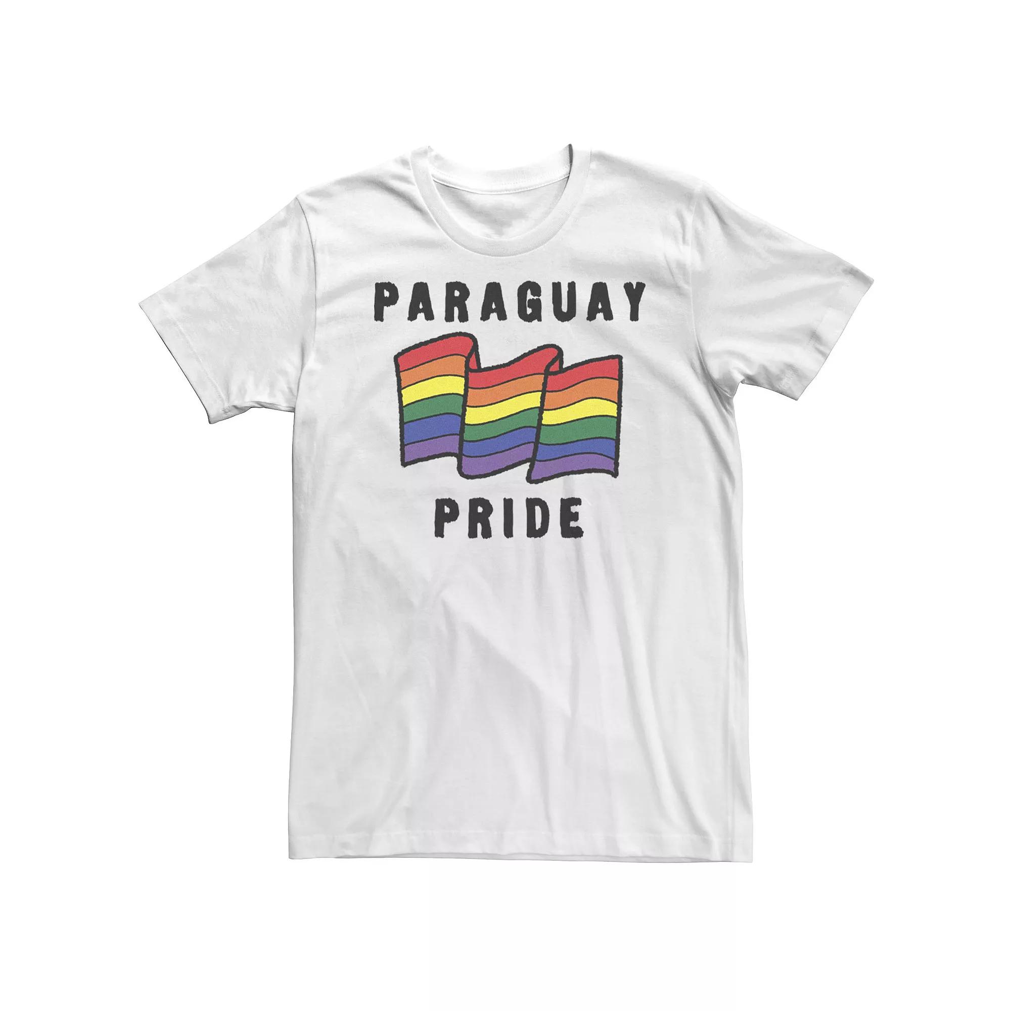 Big & Tall Fifth Sun Paraguay Pride Sketched Flag Tee, Men's,  Product Image