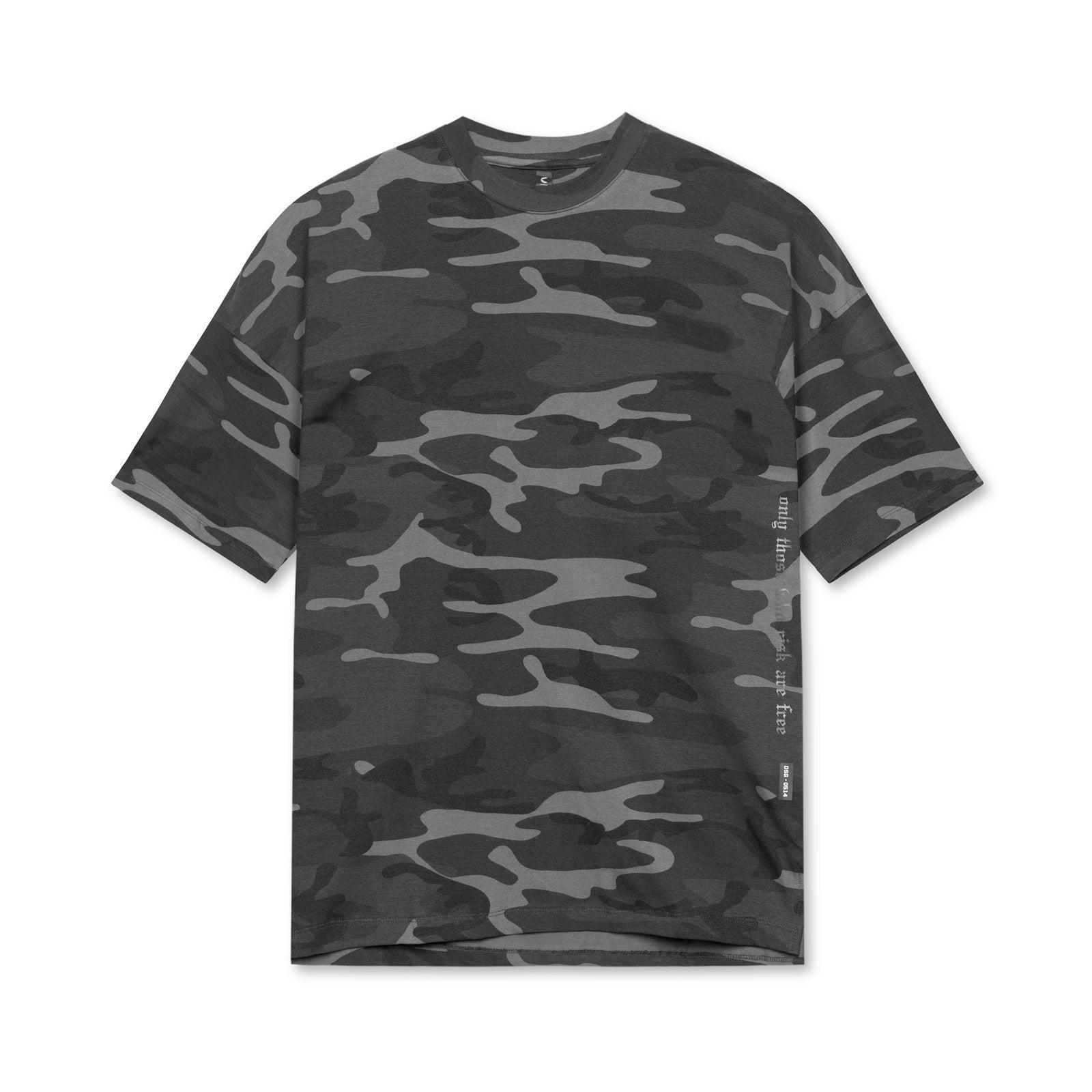 0514. CottonPlus™ Oversized Tee - Rust Camo Male Product Image
