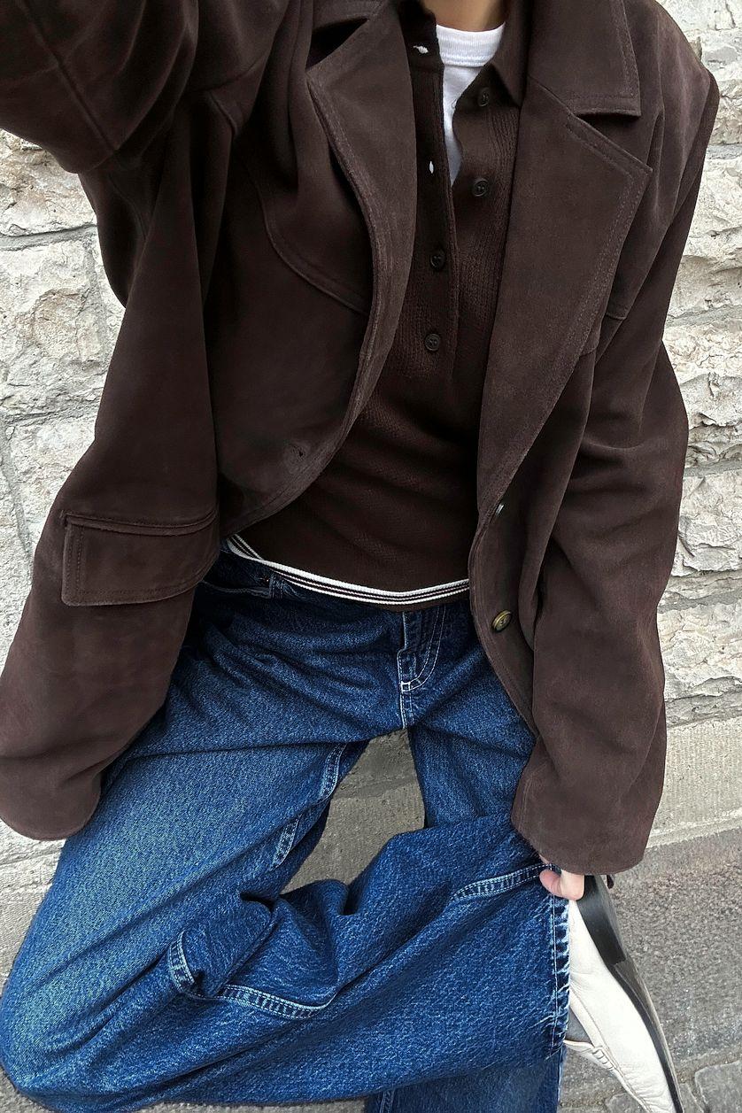 Low Waist Wide Leg Jeans Product Image