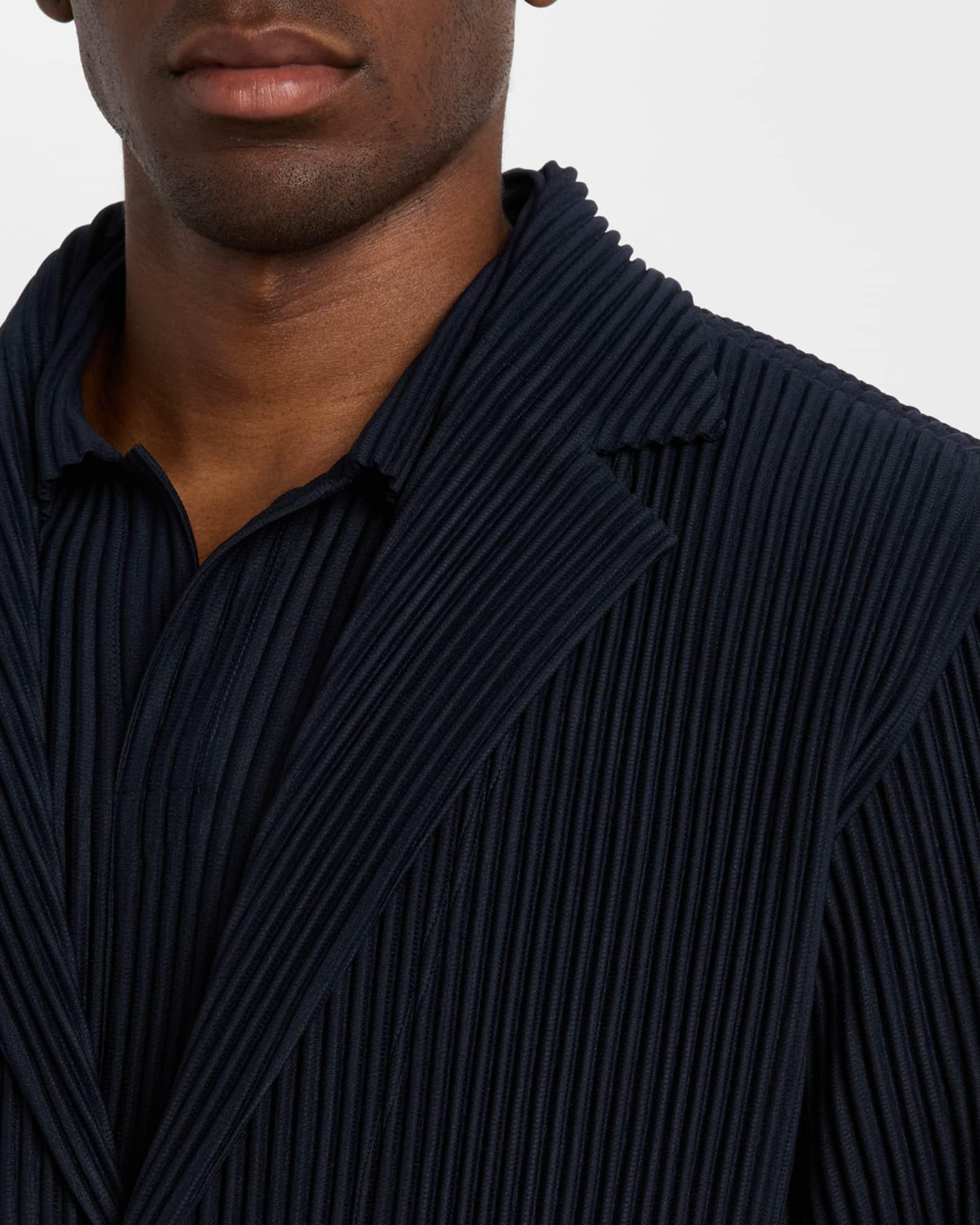 Men's Pleated Single-Breasted Sport Coat Product Image