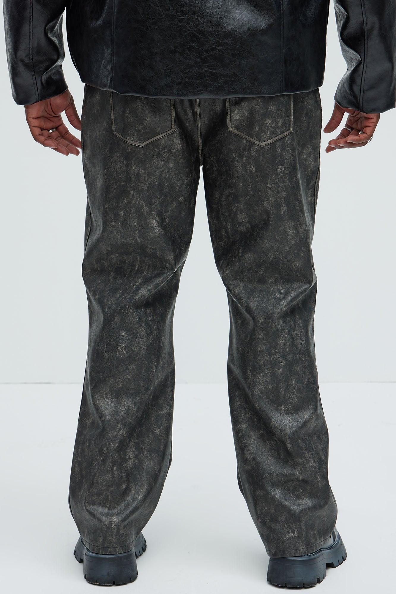 Marley Wash Straight Pants - Black/combo Product Image