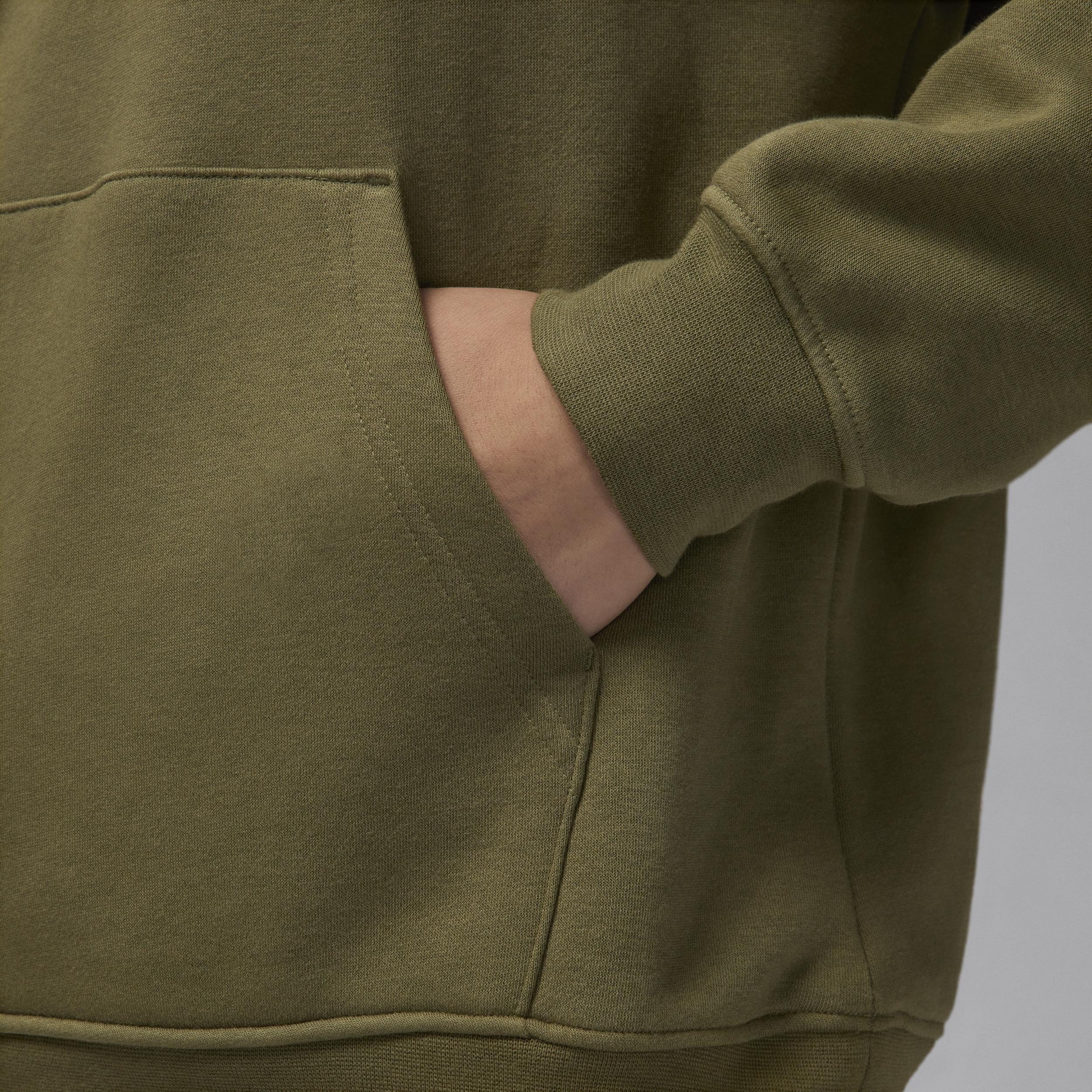 Mens Essentials Fleece Hoodie Product Image