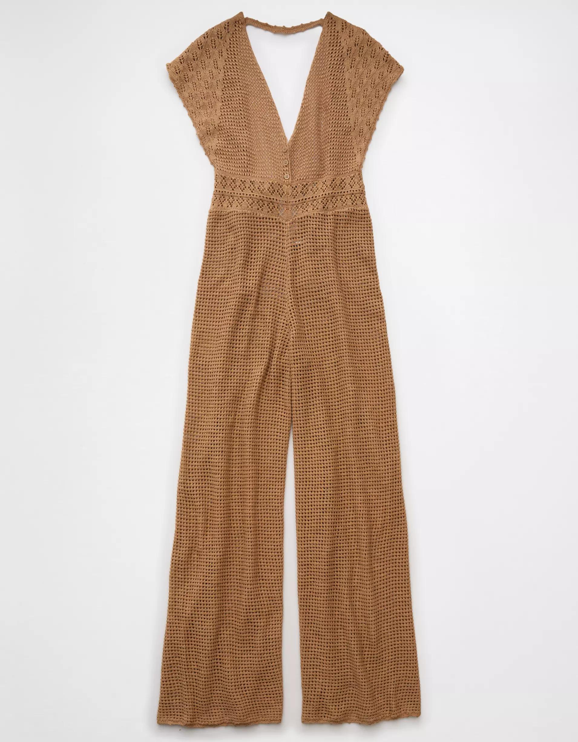 AE Crochet Jumpsuit Product Image