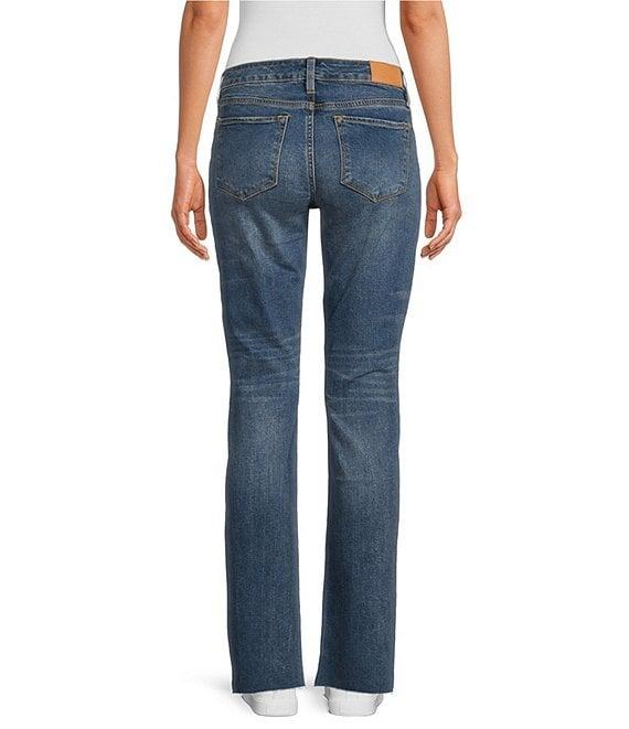Dear John Playback Low-Mid Rise Straight Leg Cut-Off Hemline Jean Product Image