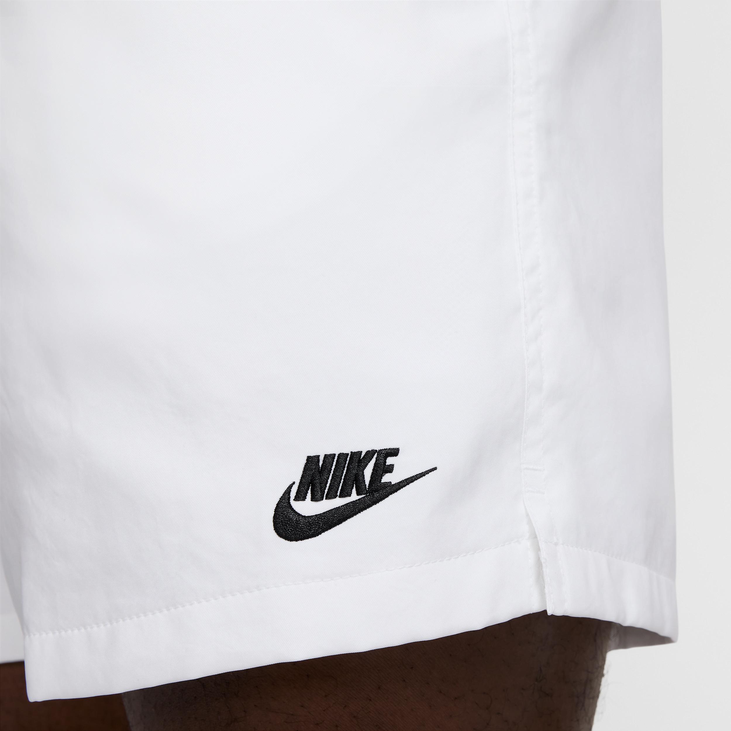 Nike Mens Nike Club Flow Shorts - Mens Black/White Product Image
