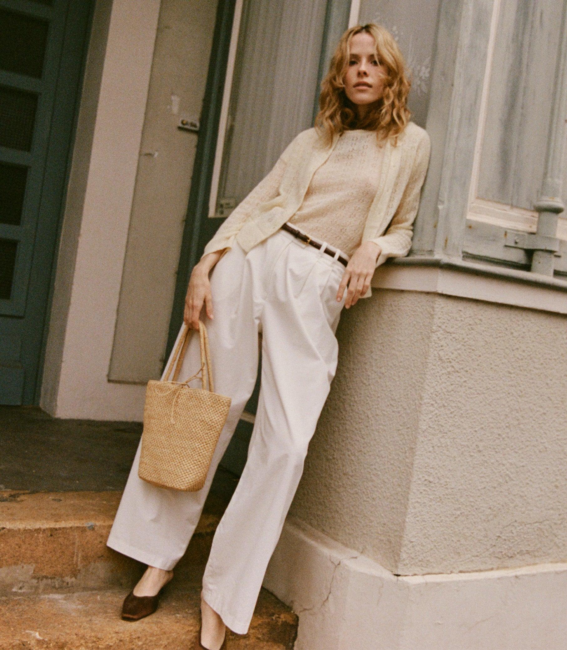 MONICA SWEATER -- VANILLA Product Image