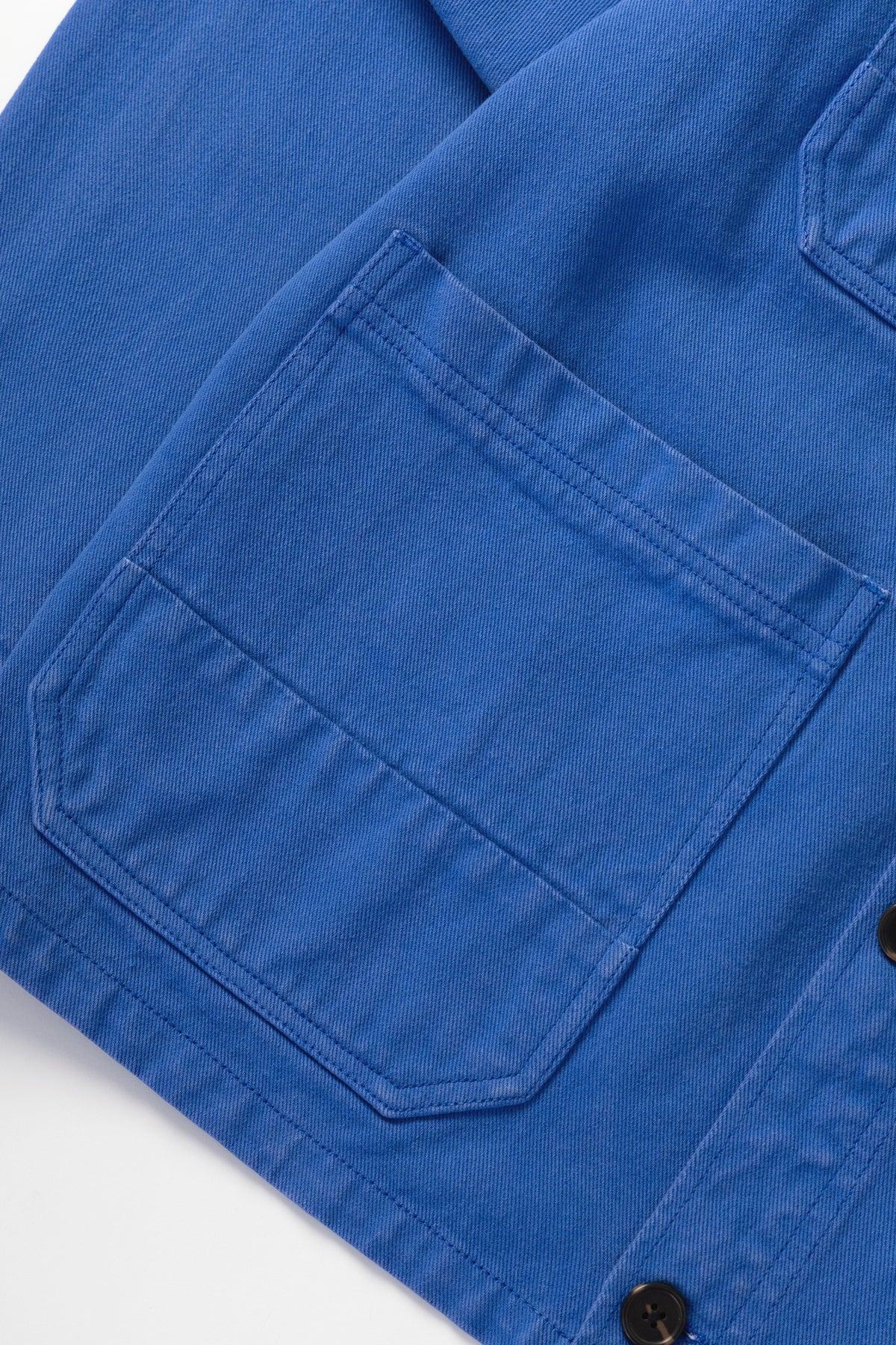 Blacksmith - Four Pocket Work Jacket - French Blue Product Image