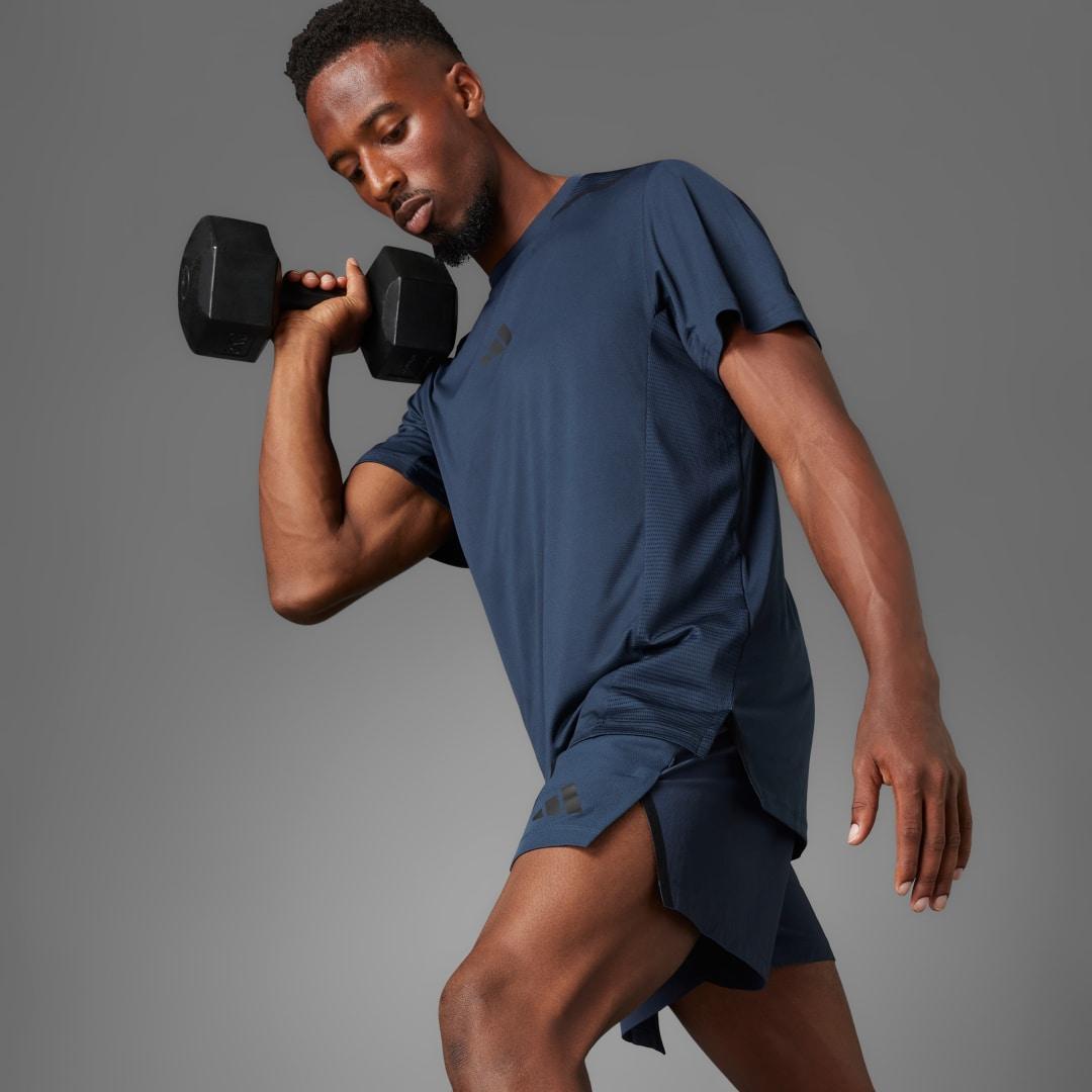 adidas Designed for Training Pro-Series Tee Black L Mens Product Image