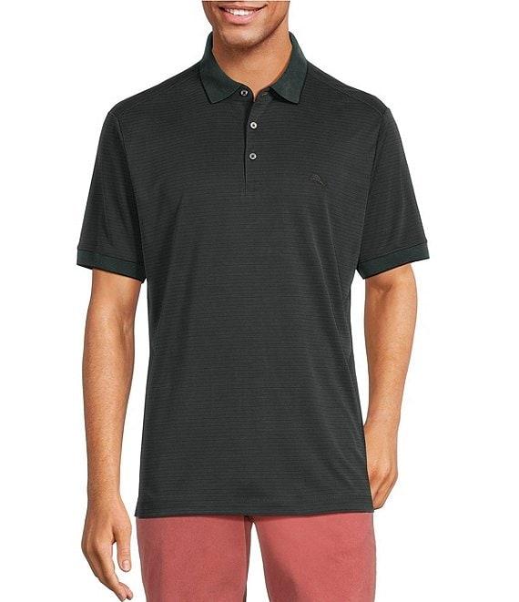 Tommy Bahama Bay Stripe Short Sleeve Polo Shirt Product Image