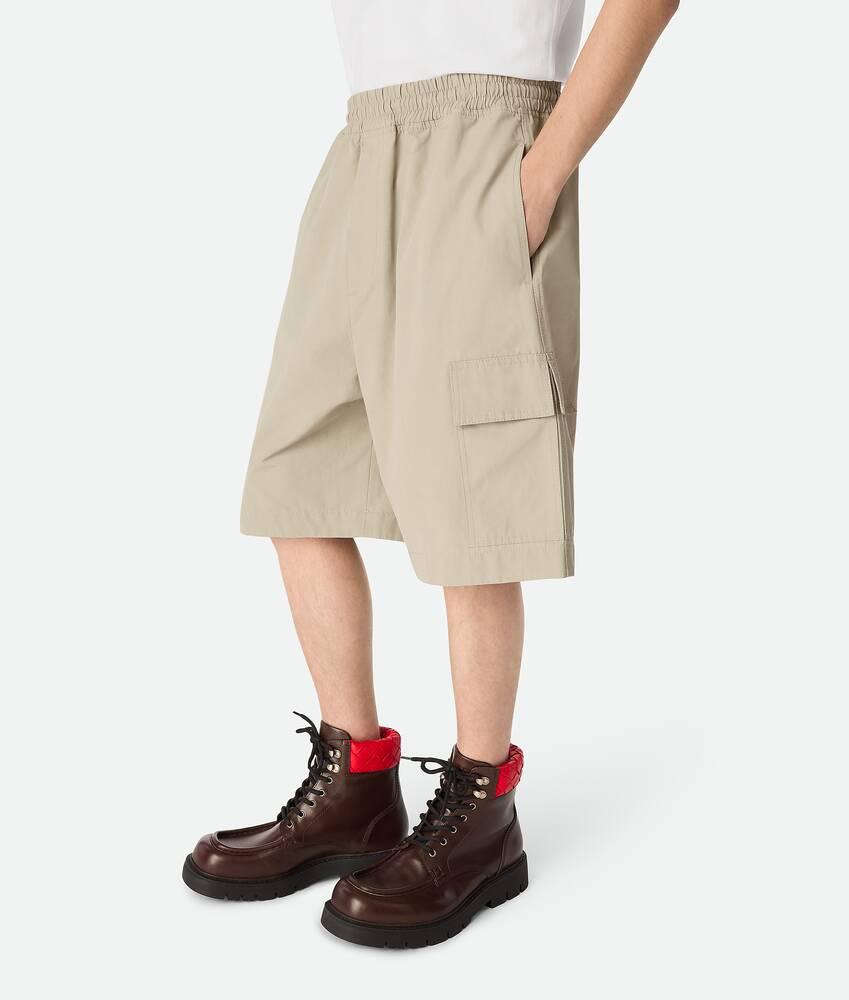 Men's Technical Cotton Cargo Shorts in Sahara Product Image