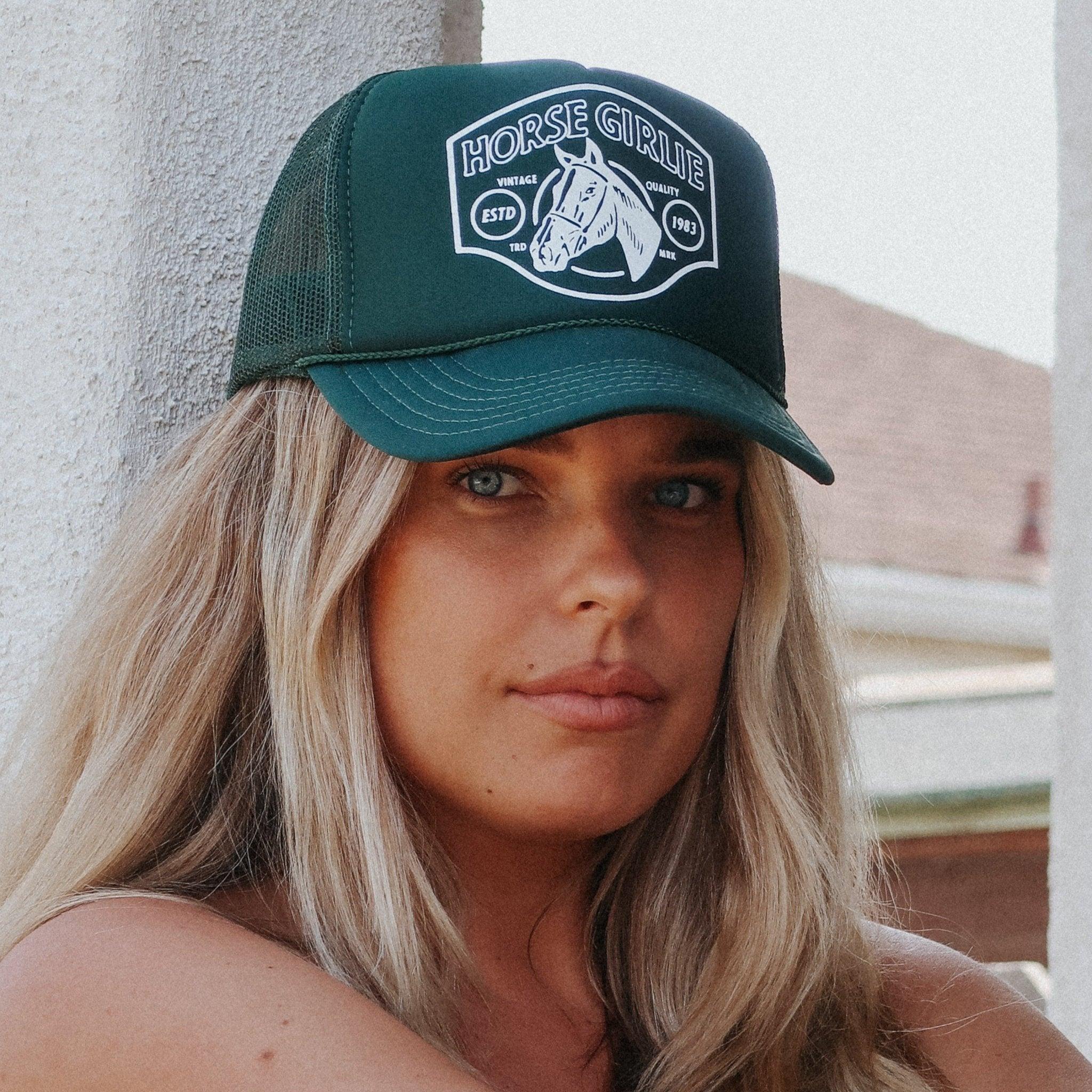 Horse Girlie Trucker Hat Product Image