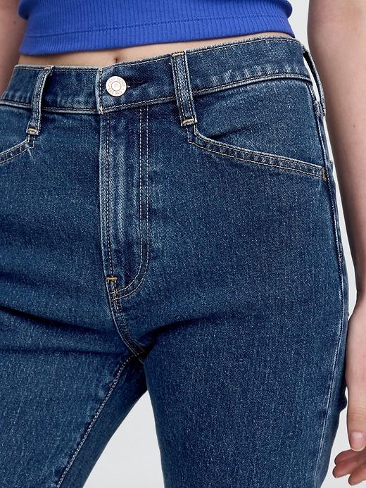 High Rise Studded &apos;90s Straight Jeans Product Image
