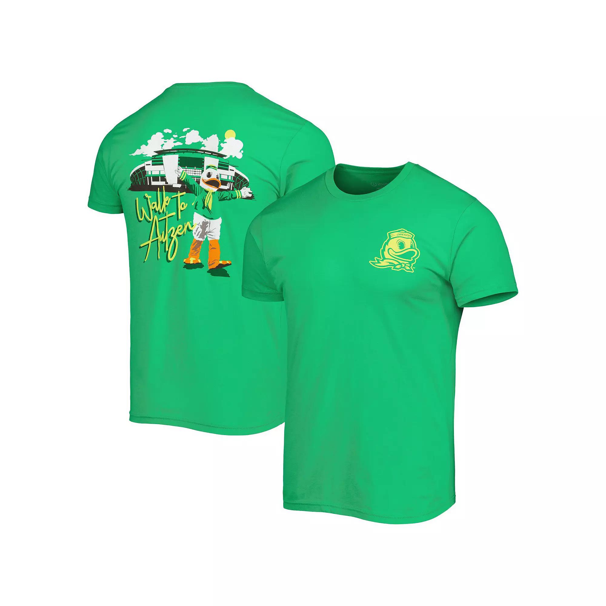 Men's Green Oregon Ducks Hyperlocal T-Shirt, Size: Medium Product Image