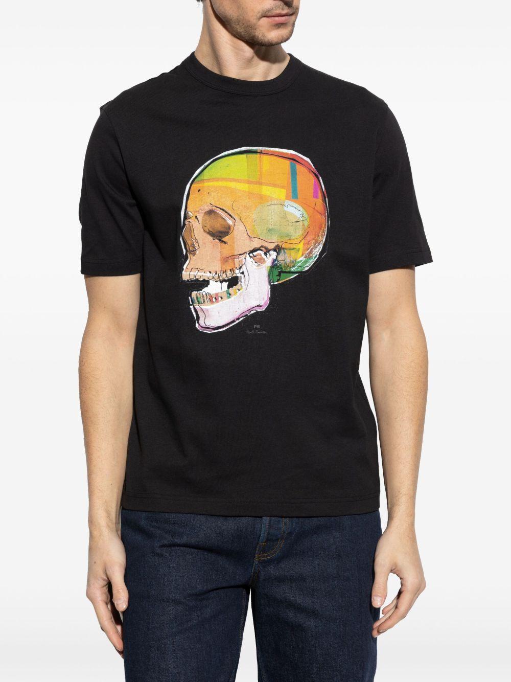 skull-print T-shirt Product Image