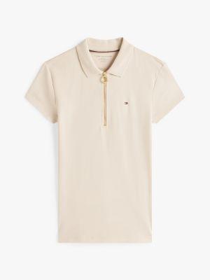Slim Fit Zip Polo Product Image