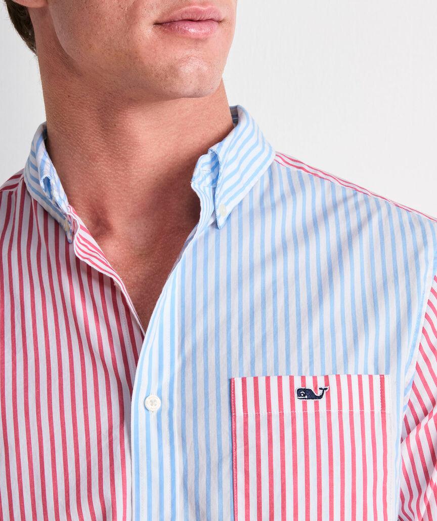 Seabird Stripe Perfect Wash Poplin Party Shirt Product Image