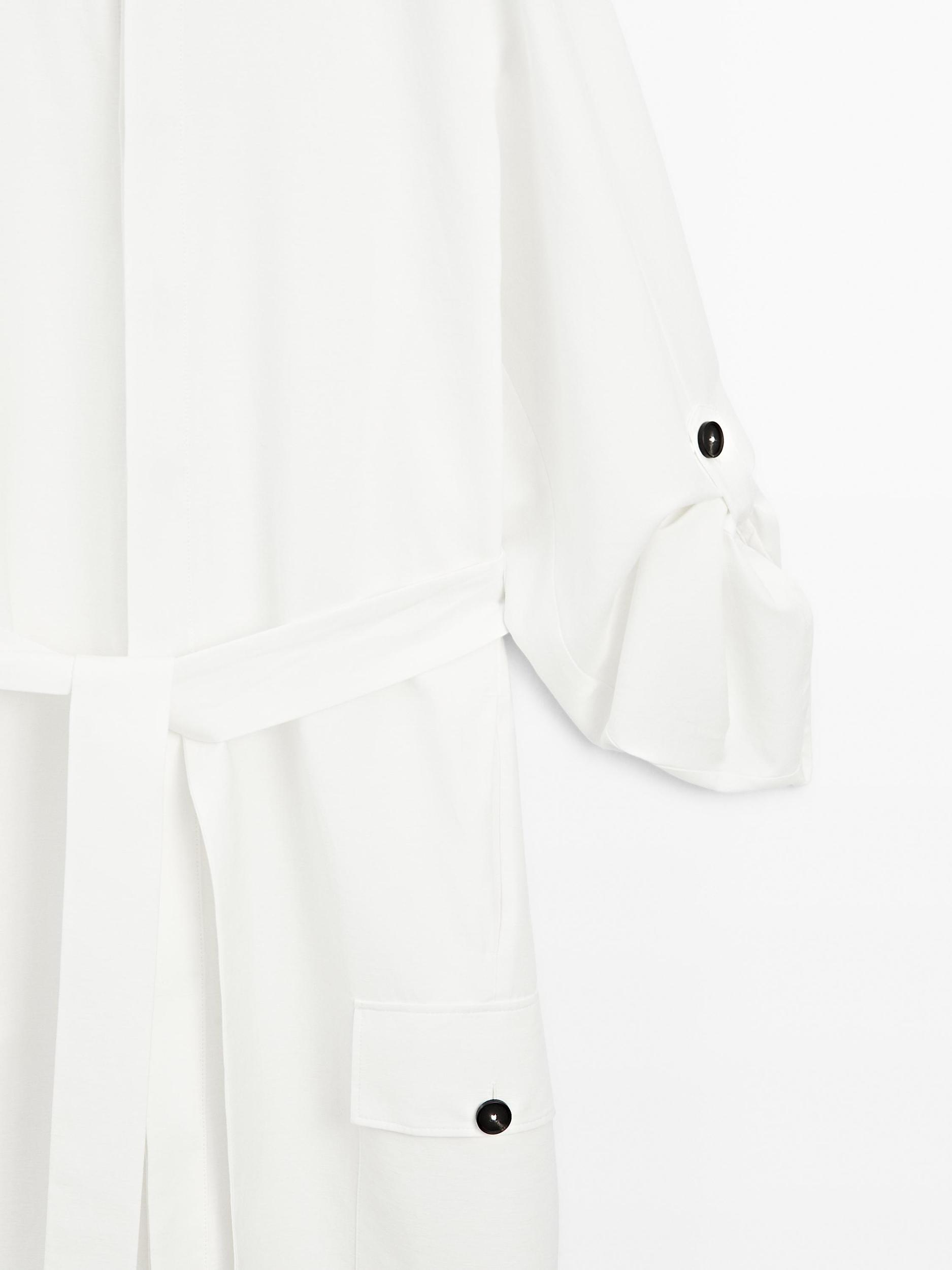 Shirt dress with contrast buttons Product Image